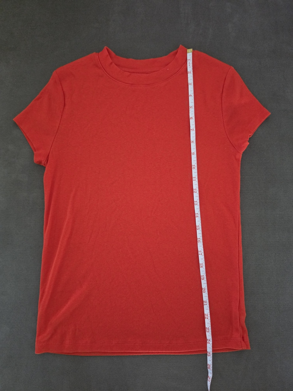 Target Women's Red Short Sleeve Crew Tee
